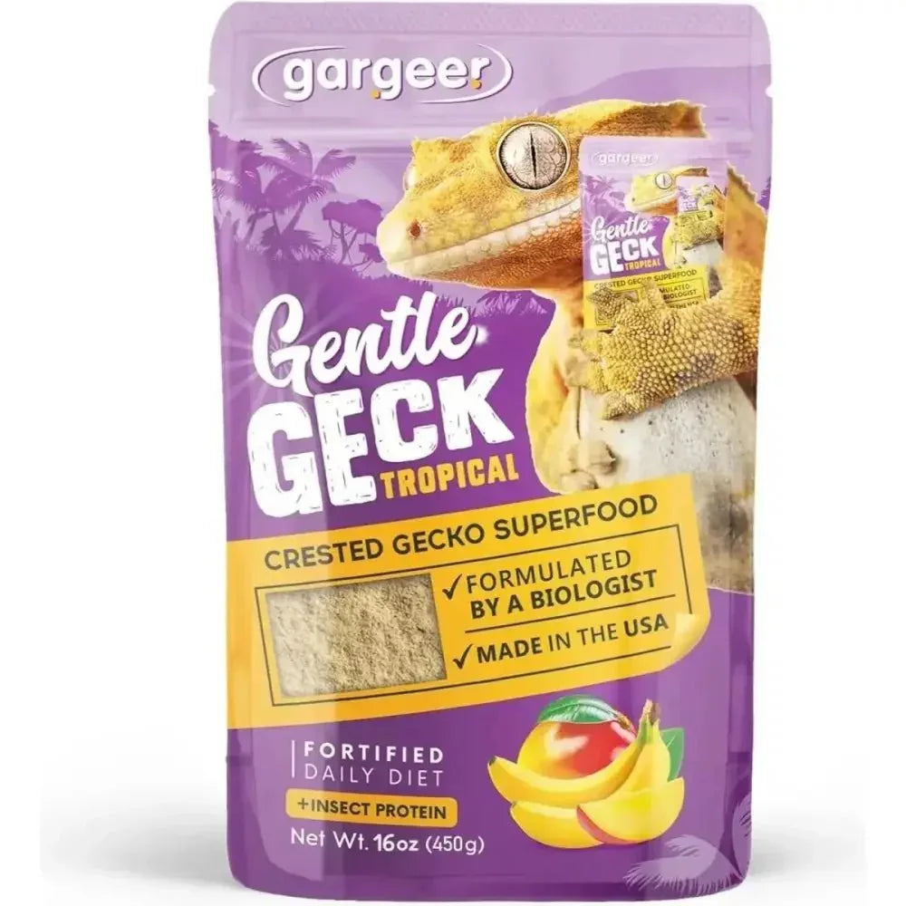 Gargeer Complete Tropical & Insects Protein Diet Crested Gecko Food - Talis Us