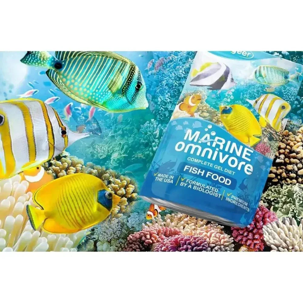 Gargeer Marine Gel Diet Complete Saltwater Omnivore Fish Food - Talis Us