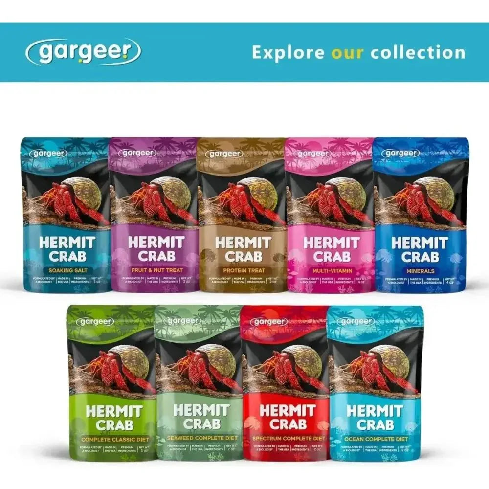 Gargeer Ocean Blend Complete Hermit Crab Food 2oz - Talis Us