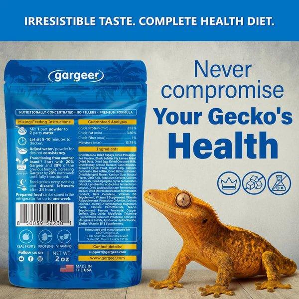 Gargeer Picky Geck Caledonian Breeze - Premium Crested Gecko Food - Talis Us