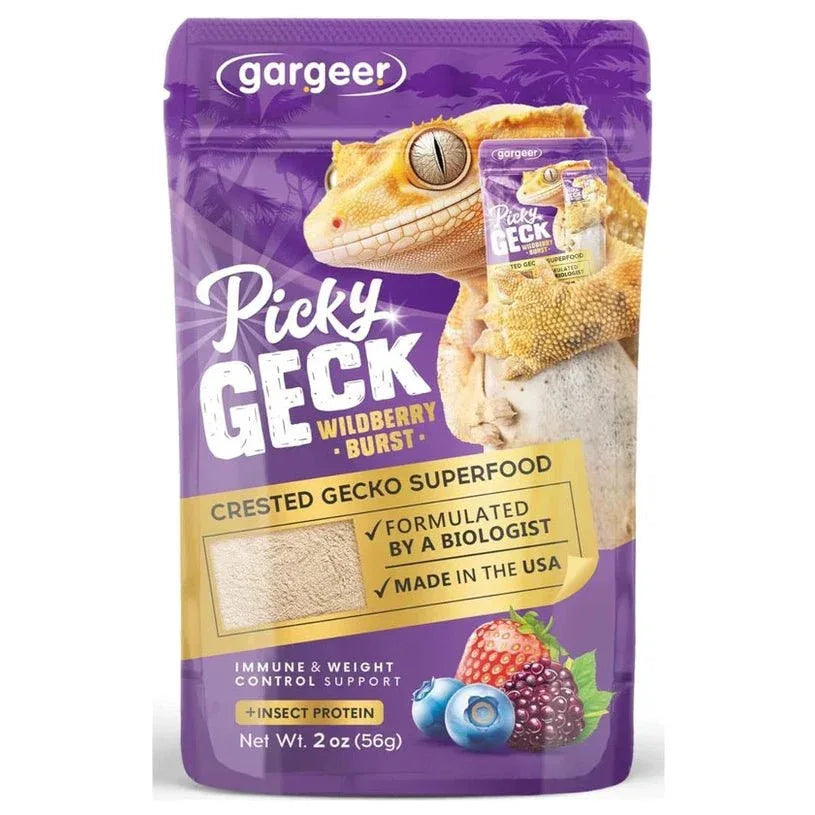 Gargeer Picky Geck Wildberry Burst - Premium Crested Gecko Food - Talis Us