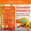 Gargeer vitamin A supplement for reptiles in orange packaging with chameleon for healthy vision and immunity