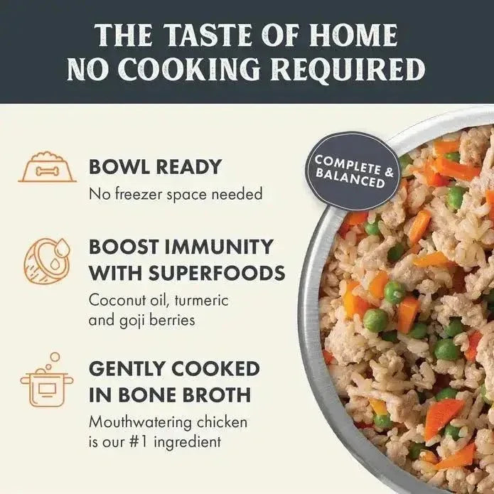 Gently Cooked Chicken & Pumpkin Recipe Pouches For Dogs 9oz - Talis Us