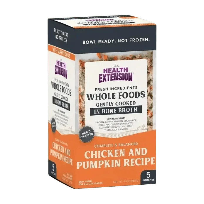 Gently Cooked Chicken & Pumpkin Recipe Pouches For Dogs 9oz - Talis Us