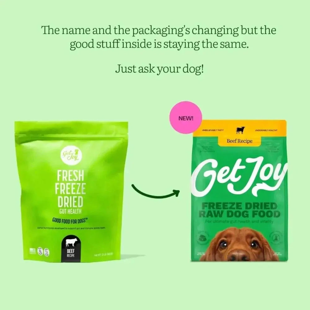 Get Joy Beef Recipe Human - Grade All Life Stages Freeze - Dried Raw Dog Food - Talis Us