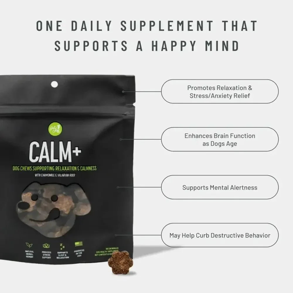 Get Joy Calming Supplements for Dogs - Relax & Calm 90 Count - Talis Us