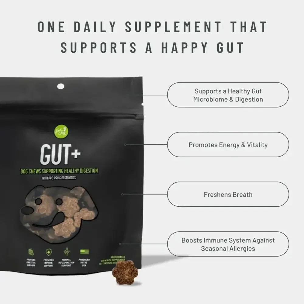 Get Joy Dog Gut & Digestive Health Supplement Chews 90 count - Talis Us