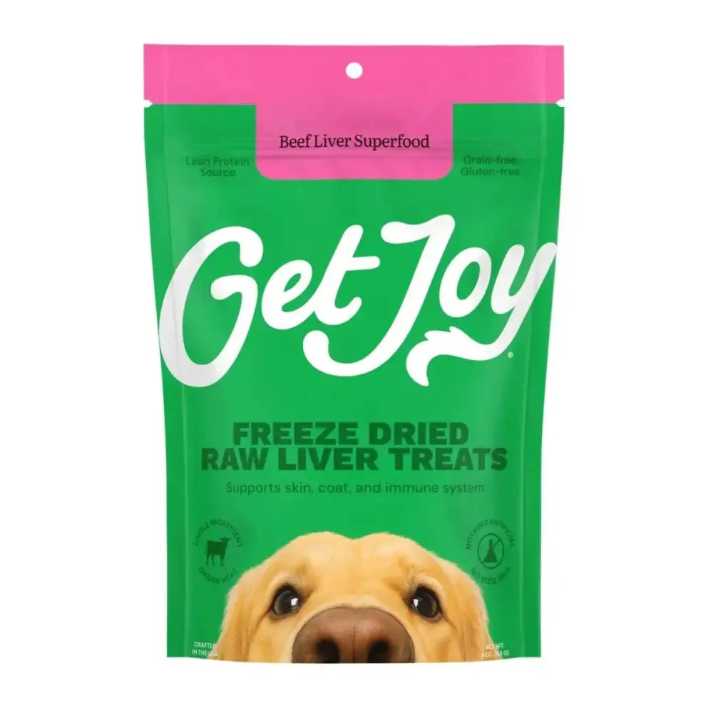 Get Joy Superfood Beef Organ Liver Freeze - Dried Dog Treats - Talis Us