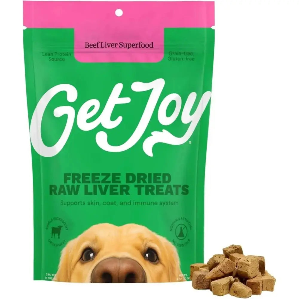 Get Joy Superfood Beef Organ Liver Freeze - Dried Dog Treats - Talis Us