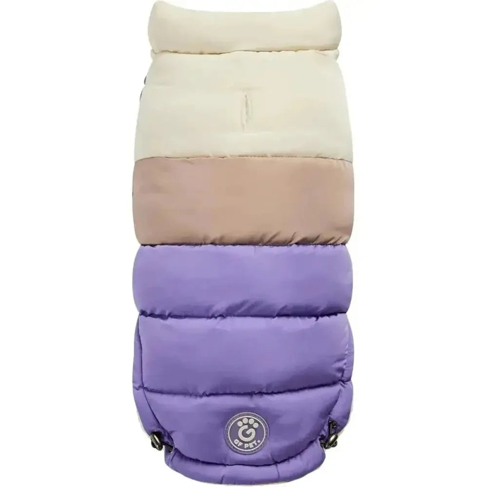 GF Pet Block Color Puffer Dog Coat - Talis Us