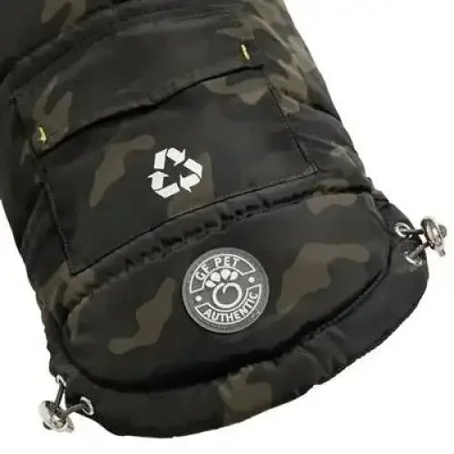 GF Pet Recycled Parka Dog Coat Camouflage - Talis Us