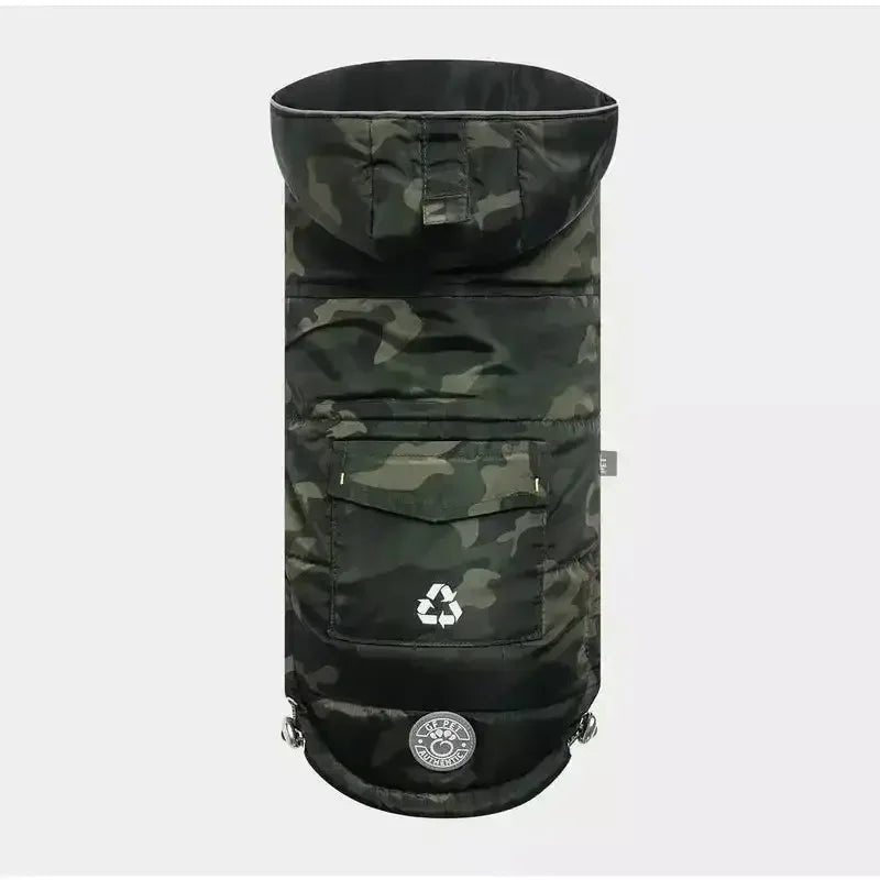 GF Pet Recycled Parka Dog Coat Camouflage - Talis Us