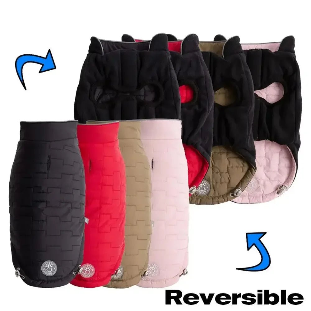 GF Pet Reversible Chalet Winter Dog Jacket - Talis Us