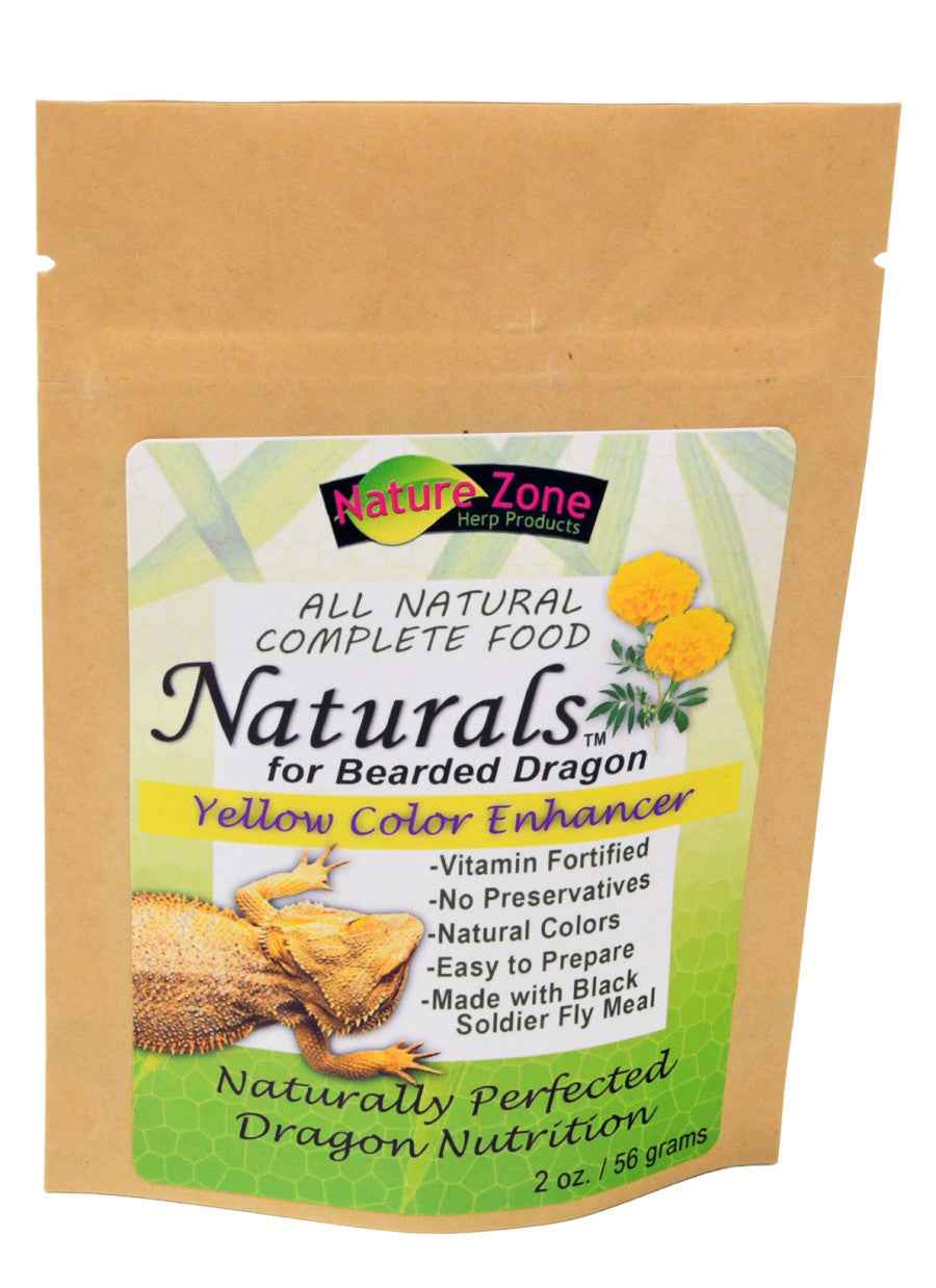 Nature Zone Naturals Bearded Dragons Food Yellow Enhancer 2 oz