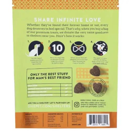 GivePet Soft and Chewy Dog Training Treats - Grain - Free 6oz - Talis Us