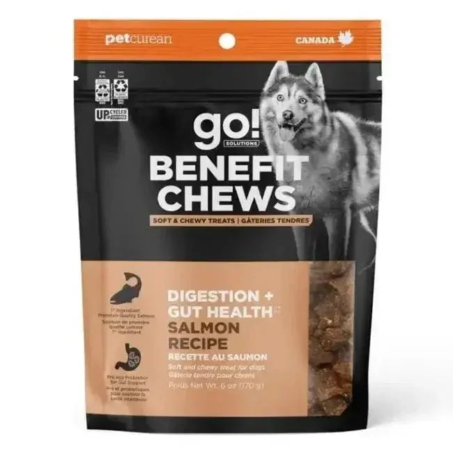 Go! Digestion & Gut Health Benefit Salmon Recipe Soft & Chewy Dog Treats - Talis Us