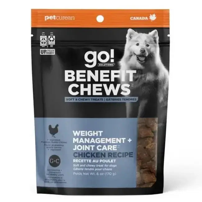Go! Weight Management & Joint Care Chicken Recipe Soft & Chewy Dog Treats 6oz - Talis Us