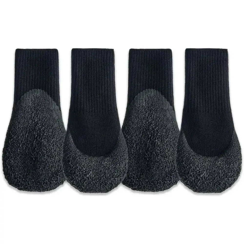 Goo - Eez Lites All Season Dog Boots Black 4pk - Talis Us
