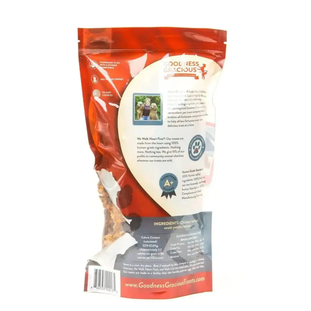 Goodness Gracious Bikini Chicken Dog Treats 8oz - Talis Us