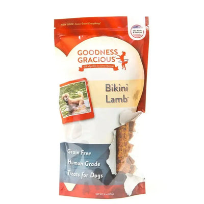 Goodness Gracious Bikini Lamb Dog Treats 6oz - Talis Us