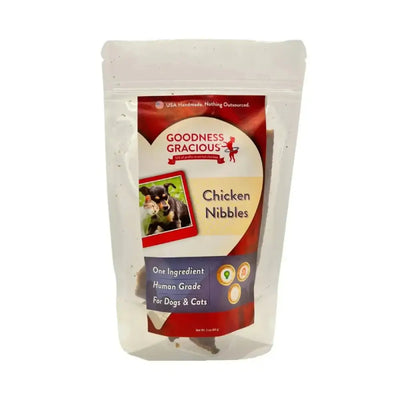 Goodness Gracious Chicken Nibbles Dog and Cat Treats 3oz - Talis Us