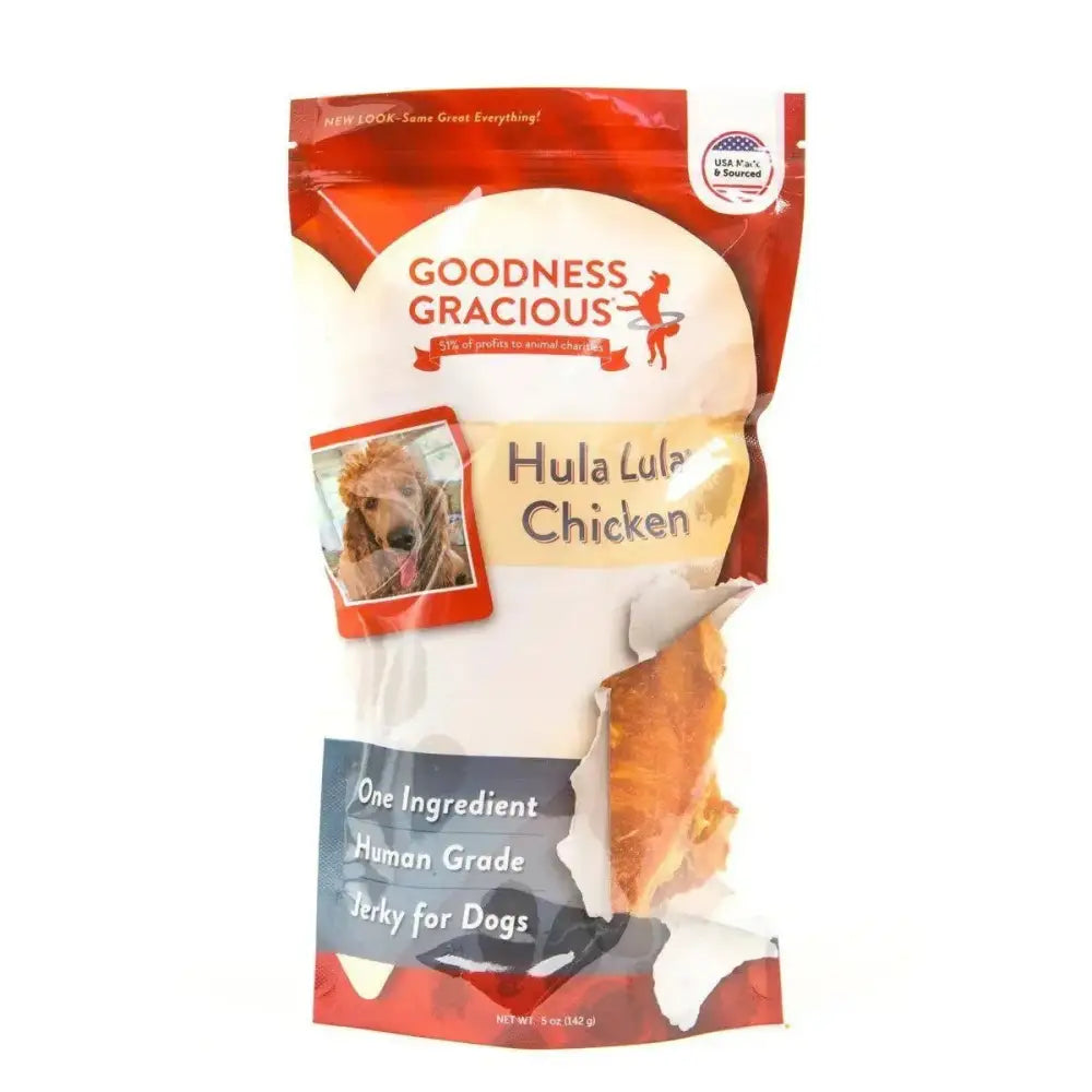 Goodness Gracious Hula Lula Chicken Jerky For Dogs 5oz - Talis Us