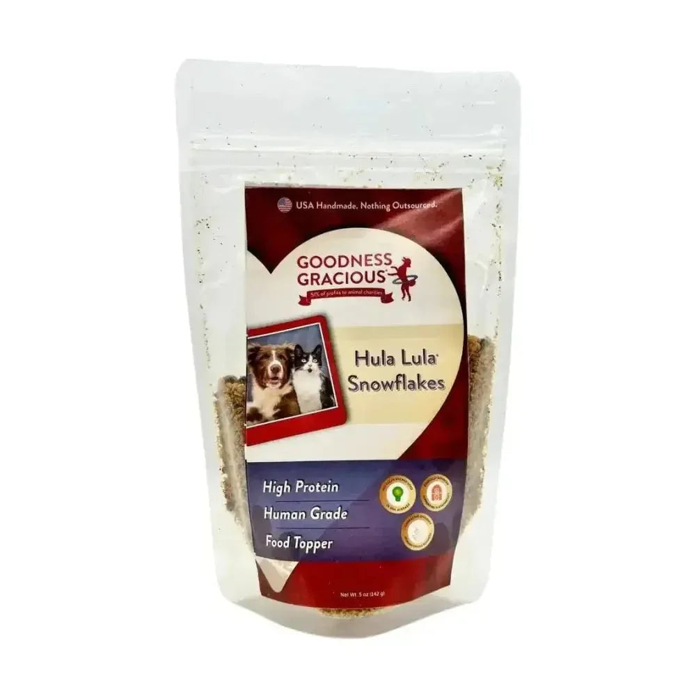 Goodness Gracious Hula Lula Snowflakes Food Topper For Cats - Talis Us
