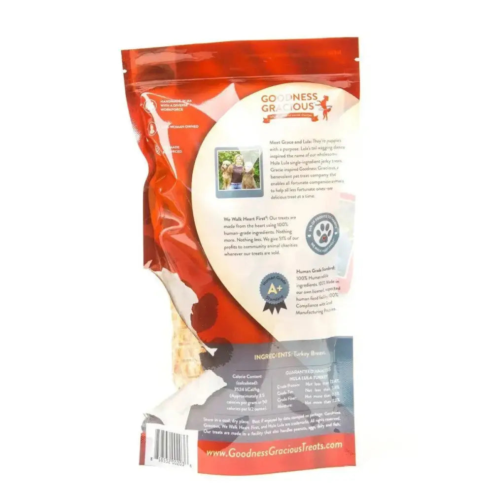 Goodness Gracious Hula Lula Turkey Jerky For Dogs 5oz - Talis Us