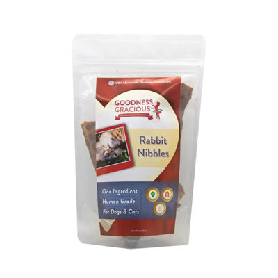 Goodness Gracious Rabbit Nibbles Dog and Cat Treats - Talis Us