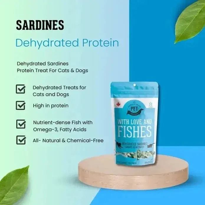 Granville Dehydrated Protein Sardines Treat For Dogs & Cats - Talis Us