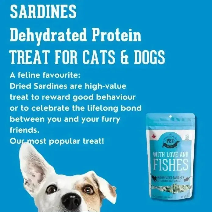 Granville Dehydrated Protein Sardines Treat For Dogs & Cats - Talis Us