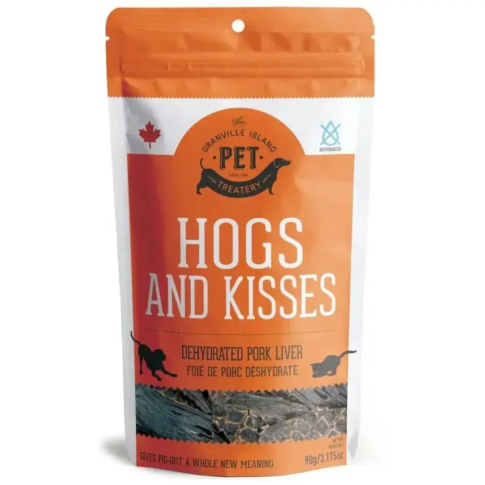 Granville Hogs and Kisses Dehydrated Pork Liver Dog Treat - Talis Us