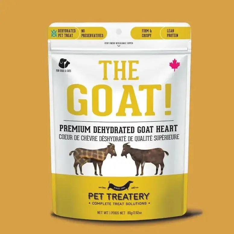 The Granville Island Dehydrated Protein Goat Heart Treat For Dogs 2.8 oz - Talis Us