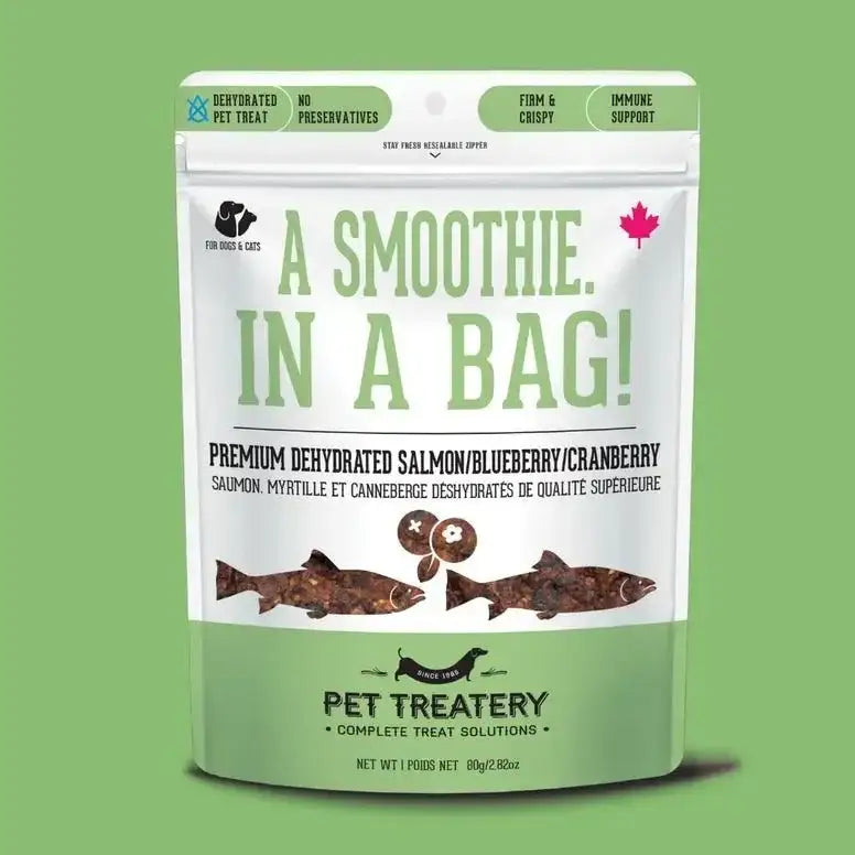The Granville Island Salmon, Cranberry & Blueberry Dehydrated Pet Treat 2.82 oz - Talis Us