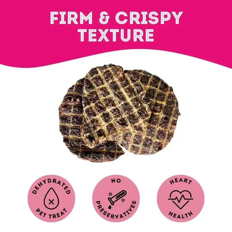 The Granville Island Turkey Heart Premium Dehydrated Pet Treat High Protein 2.8 oz - Talis Us