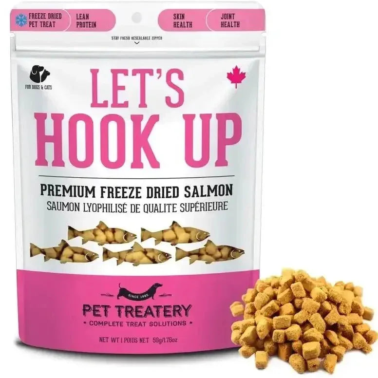 Granville Let's Hook Up Freeze Dried Salmon Dog Treat - Talis Us