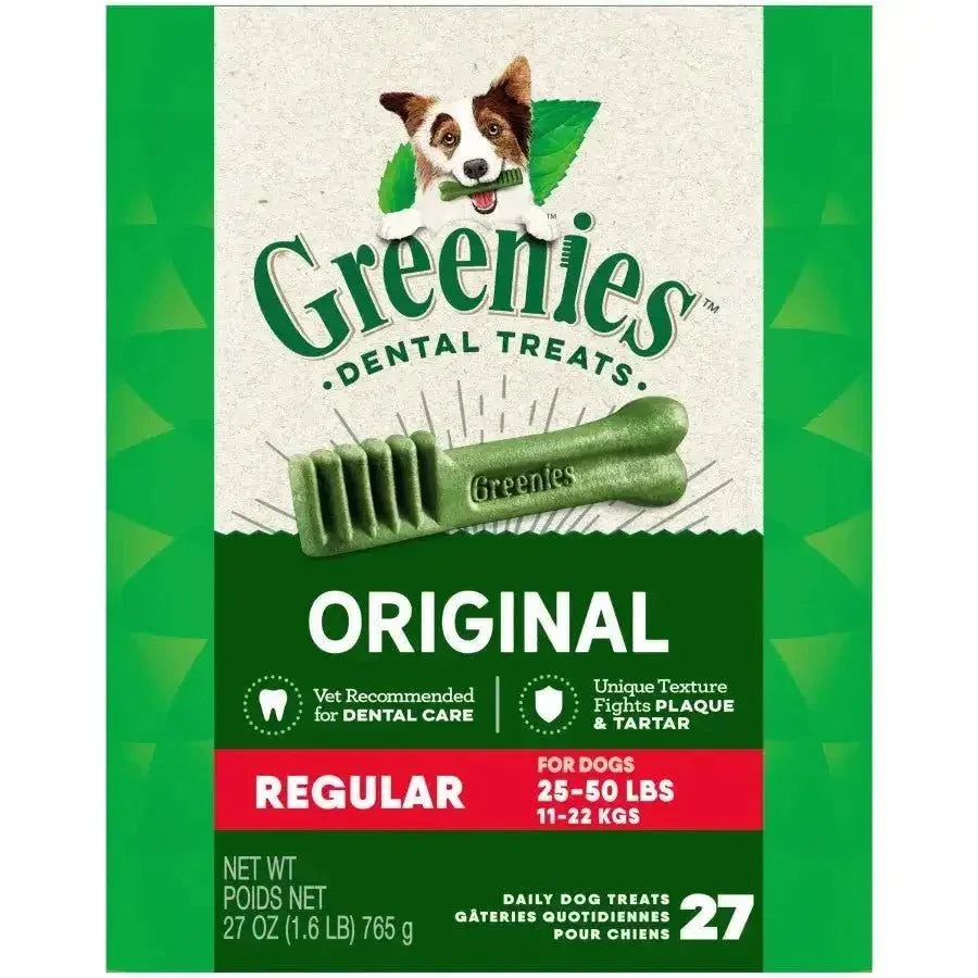 GREENIES Original Natural Dog Dental Care Chews Oral Health Dog Treats - Talis Us