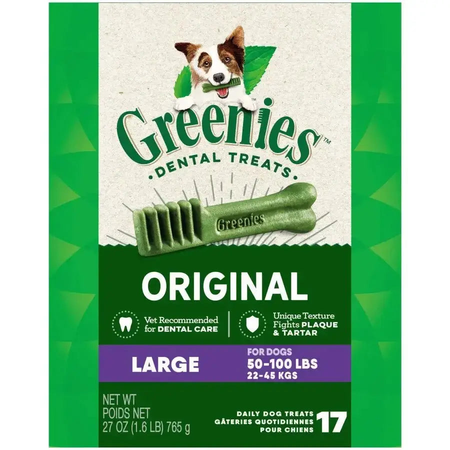 GREENIES Original Natural Dog Dental Care Chews Oral Health Dog Treats - Talis Us