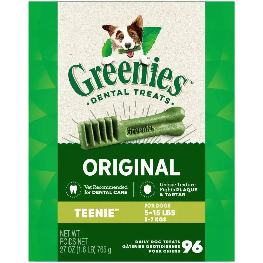 GREENIES Original Natural Dog Dental Care Chews Oral Health Dog Treats - Talis Us