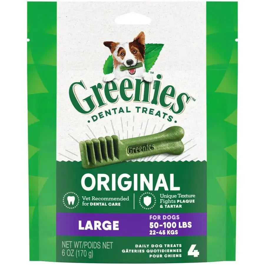 GREENIES Original Natural Dog Dental Care Chews Oral Health Dog Treats - Talis Us