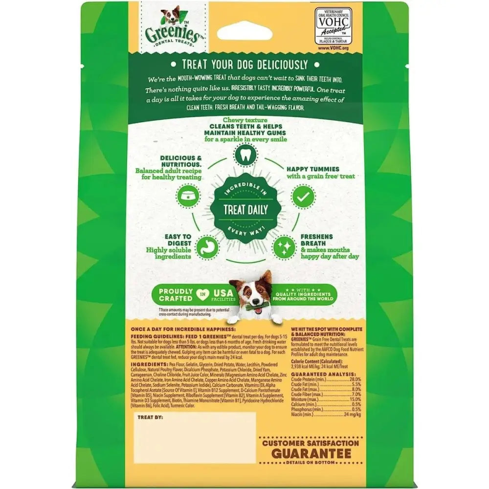 GREENIES Original Natural Dog Dental Care Chews Oral Health Dog Treats - Talis Us