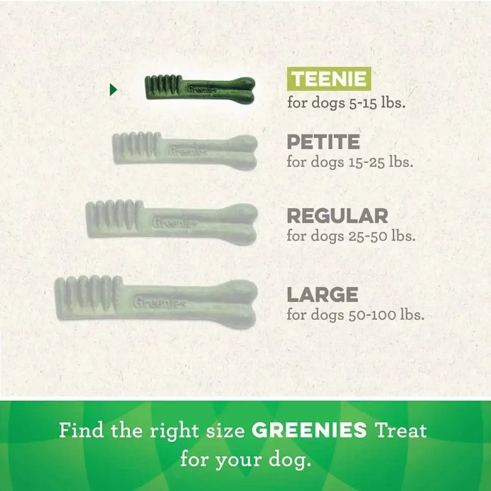 GREENIES Original Natural Dog Dental Care Chews Oral Health Dog Treats - Talis Us