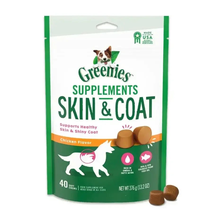 Greenies Skin & Coat Supplements - Talis Us