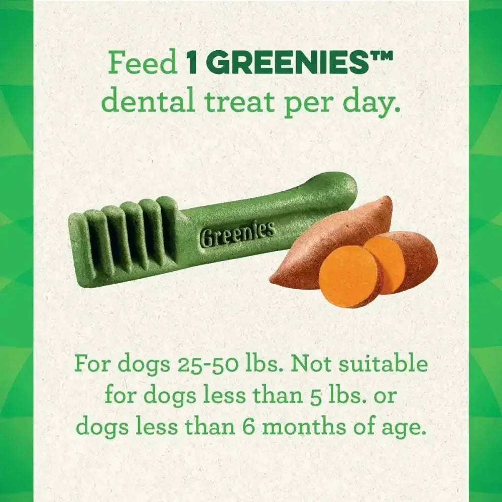 GREENIES Sweet Potato Flavored Dental Treats - Talis Us