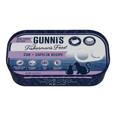 Gunni's Cat Food Topper – Flavorful Boost with Omega - 3 & Kelp 3.0 oz, 17 pk - Talis Us