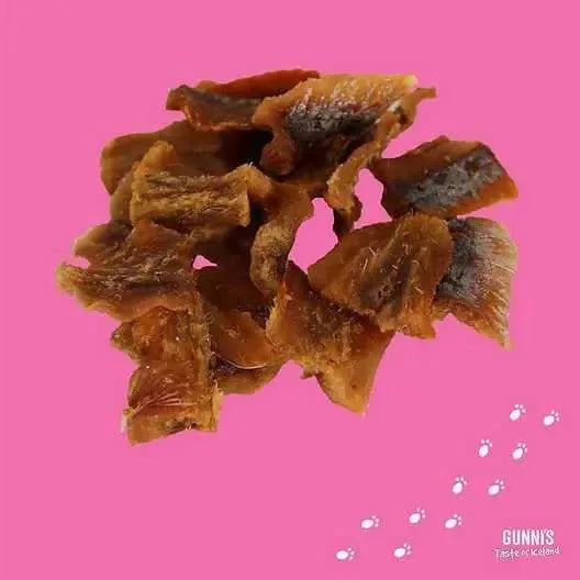Gunni's Taste of Iceland Heart Healthy Herring Meat Bites Dog Treats 3.0oz - Talis Us