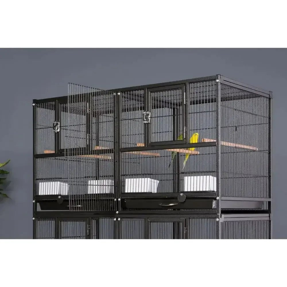 Hampton Deluxe Divided Breeder Bird Cage - Talis Us