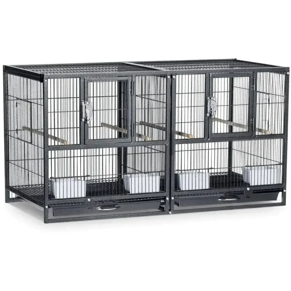 Hampton Deluxe Divided Breeder Bird Cage - Talis Us