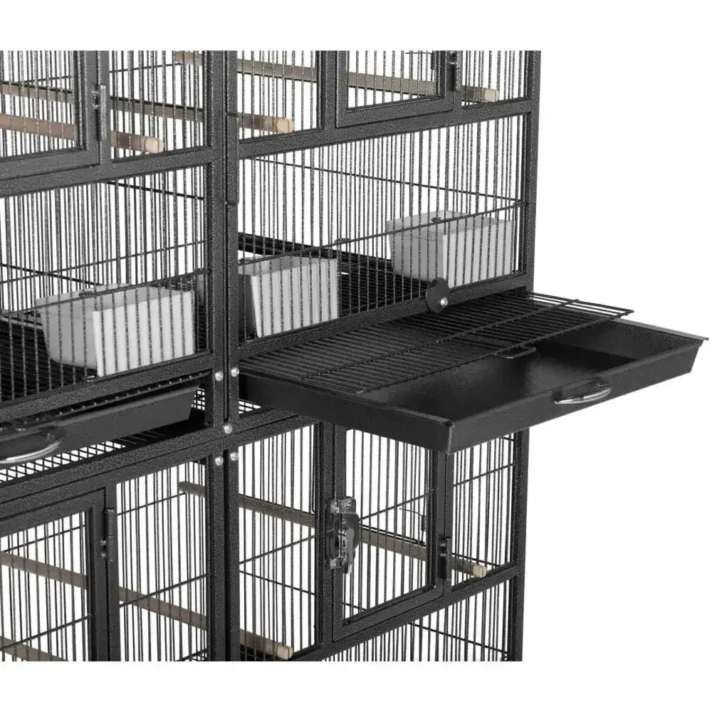 Hampton Deluxe Divided Breeder Bird Cage - Talis Us