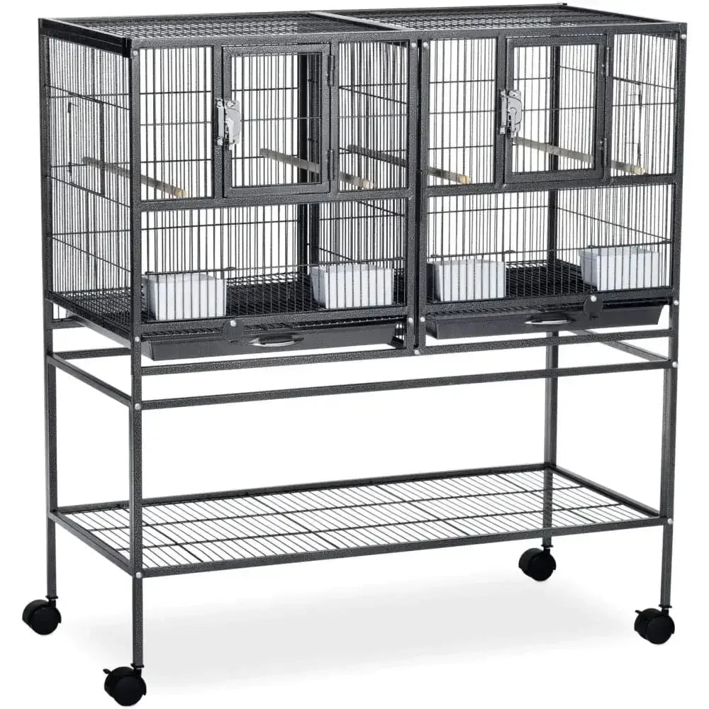 Hampton Deluxe Divided Breeder Bird Cage - Talis Us